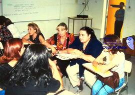 Grupo de profesoras en reunión formativa