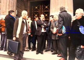 Dirigentes frente a los Tribunales de Justicia